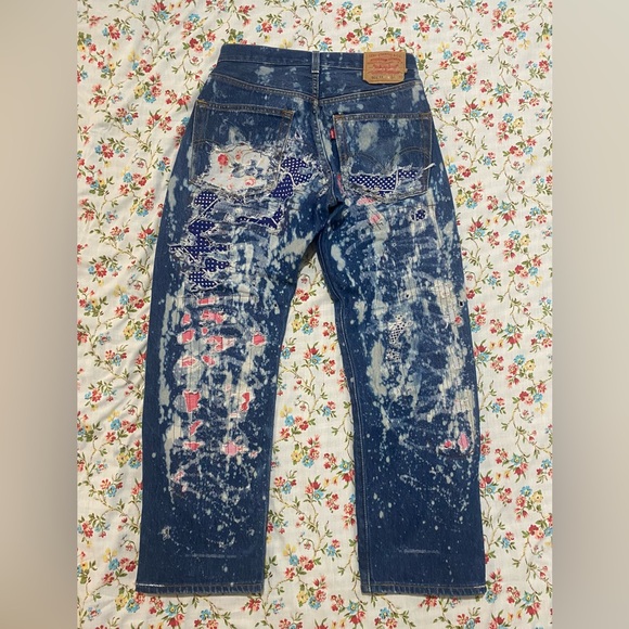 Custom Levi’s 501 28x28 - Picture 2 of 11